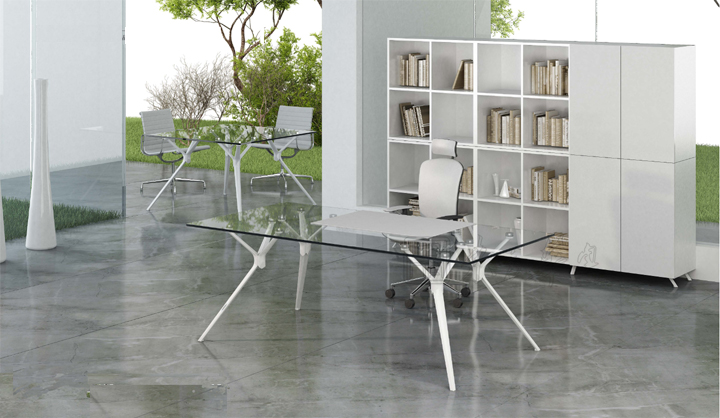 辦公臺|玻璃大班臺|辦公家具|玻璃大班臺