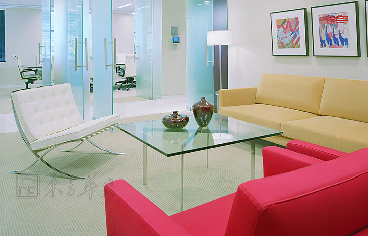 辦公沙發|現代真皮沙發|辦公家具|巴塞羅那休閑沙發|沙發|休閑沙發