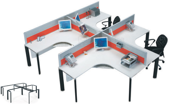 辦公臺(tái)|鋼木職員臺(tái)|辦公家具|鋼木職員臺(tái)