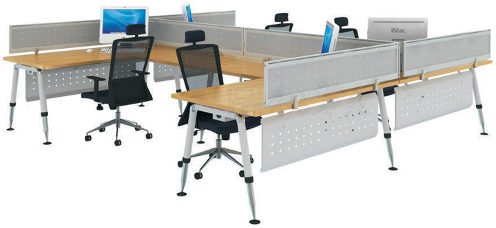 辦公臺|鋼木職員臺|辦公家具|鋼木職員臺