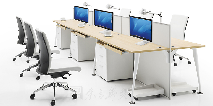 辦公臺|鋼木職員臺|辦公家具|時尚職員臺|時尚職員臺