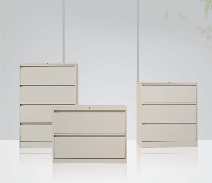 鋼制家具|抽屜柜、卡箱|辦公家具|橫向三抽柜|文件柜