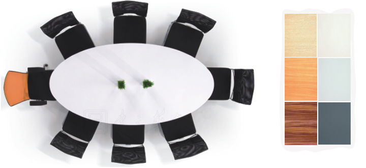 板式洽談臺(tái)