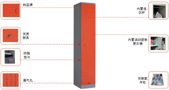 鋼制更衣柜