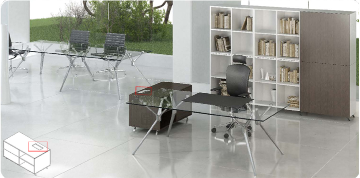 辦公臺|玻璃大班臺|辦公家具|玻璃大班臺