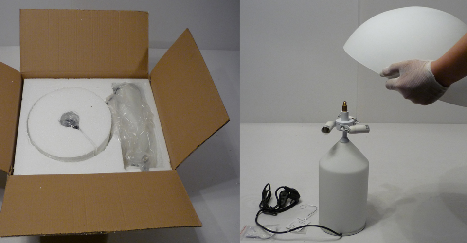 現(xiàn)代經(jīng)典燈飾|臺燈|辦公家具|oluce Atollo Table lamp 蘑菇現(xiàn)代玻璃臺燈